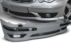 Передний бампер AMG Style Mercedes-Benz C-Class W203 дорестайлинг седан (2000-2004)