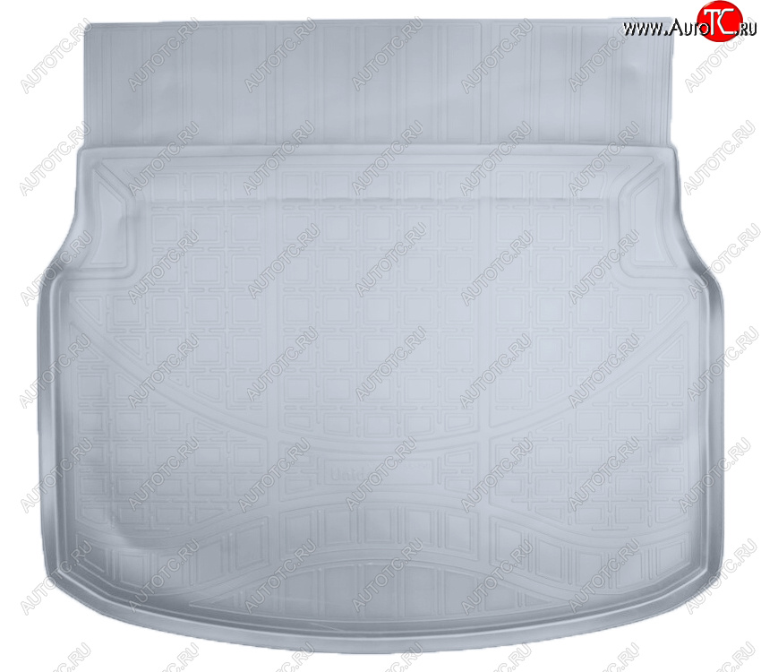 2 269 р. Коврик багажника Norplast Unidec  Mercedes-Benz C-Class  W204 (2007-2015) дорестайлинг седан, рестайлинг седан (Цвет: серый)  с доставкой в г. Горно‑Алтайск