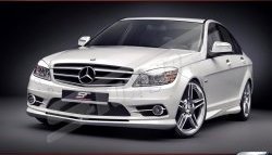 15 299 р. Пороги накладки Wild Mercedes-Benz C-Class W204 дорестайлинг седан (2007-2011)  с доставкой в г. Горно‑Алтайск. Увеличить фотографию 1