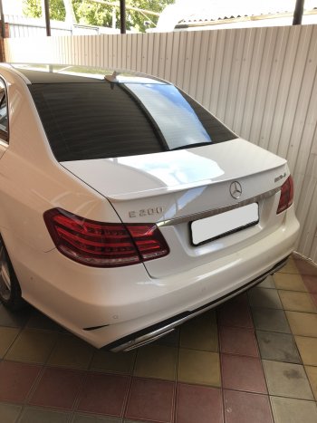 3 399 р. Лип спойлер АВТОКРАТ Лезвие  Mercedes-Benz E-Class  W212 (2009-2017) дорестайлинг седан, рестайлинг седан (Неокрашенный)  с доставкой в г. Горно‑Алтайск. Увеличить фотографию 5