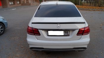 3 399 р. Лип спойлер АВТОКРАТ AMG  Mercedes-Benz E-Class  W212 (2009-2017) дорестайлинг седан, рестайлинг седан (Неокрашенный)  с доставкой в г. Горно‑Алтайск. Увеличить фотографию 4