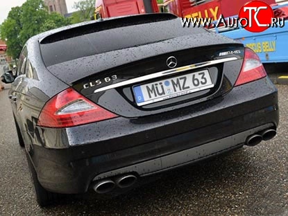 7 199 р. Козырёк на заднее стекло AMG Mercedes-Benz CLS class C219 (2004-2011) (Неокрашенный)  с доставкой в г. Горно‑Алтайск