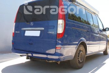 22 699 р. Фаркоп Aragon. (шар A) Mercedes-Benz Vito W639 рестайлинг (2010-2014)  с доставкой в г. Горно‑Алтайск. Увеличить фотографию 1