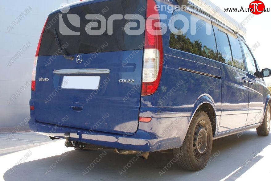 22 699 р. Фаркоп Aragon. (шар A) Mercedes-Benz Vito W639 дорестайлинг (2003-2010)  с доставкой в г. Горно‑Алтайск