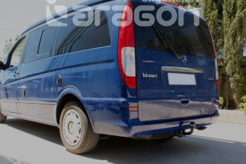 22 699 р. Фаркоп Aragon. (шар A) Mercedes-Benz Vito W639 дорестайлинг (2003-2010)  с доставкой в г. Горно‑Алтайск. Увеличить фотографию 7