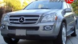 17 299 р. Комплект накладок на колёсные арки AMG Mercedes-Benz GL class X164 дорестайлинг (2006-2009) (Неокрашенные)  с доставкой в г. Горно‑Алтайск. Увеличить фотографию 2