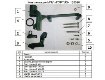 11 749 р. Замок КПП FORTUS (AT+) Mitsubishi Eclipse Cross GK дорестайлинг (2017-2021)  с доставкой в г. Горно‑Алтайск. Увеличить фотографию 3