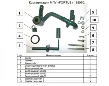 11 749 р. Замок КПП FORTUS (AT) Mitsubishi ASX 2-ой рестайлинг (2017-2020)  с доставкой в г. Горно‑Алтайск. Увеличить фотографию 3