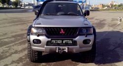 26 849 р. Накладки на колёсные арки RA (комплект)  Mitsubishi Challenger  K9-W (1996-2001) (Покрытие глянец (под окраску), Неокрашенные)  с доставкой в г. Горно‑Алтайск. Увеличить фотографию 6