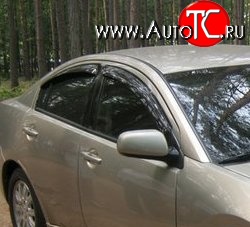 999 р. Комплект дефлекторов окон (ветровиков) 4 шт. (седан) Russtal Mitsubishi Galant 9 седан (2004-2009)  с доставкой в г. Горно‑Алтайск