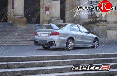 33 499 р. Задний бампер Auto-R Mitsubishi Galant 8  дорестайлинг седан (1996-1998)  с доставкой в г. Горно‑Алтайск