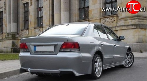 8 899 р. Задний бампер Auto-R berg Mitsubishi Galant 8  дорестайлинг седан (1996-1998)  с доставкой в г. Горно‑Алтайск