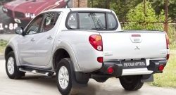 2 599 р. Брызговики RA широкие (с выносом 50 мм) Mitsubishi L200 5 KK,KL дорестайлинг (2015-2019)  с доставкой в г. Горно‑Алтайск. Увеличить фотографию 2