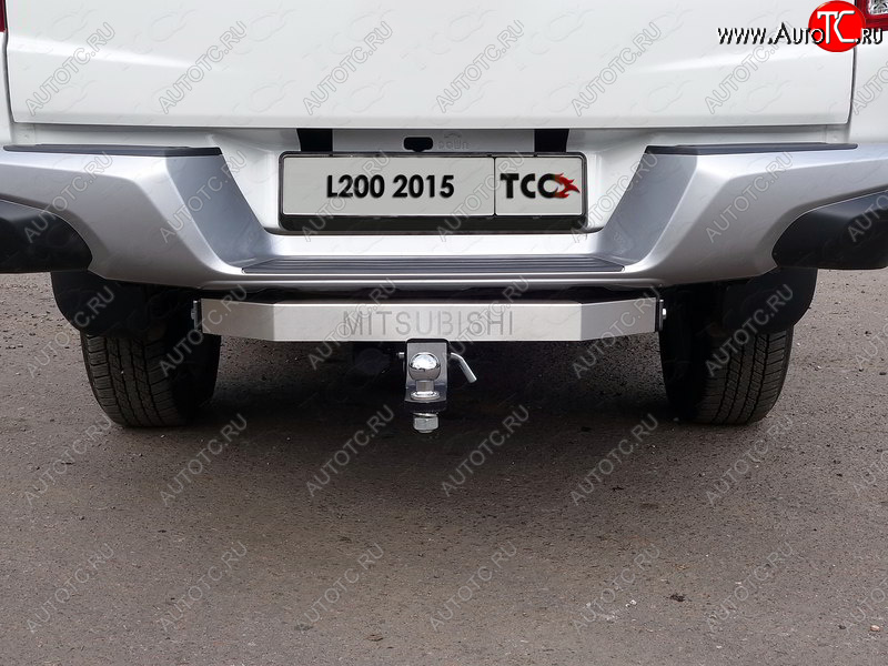 20 949 р. Фаркоп (тягово-сцепное устройство) TCC Тюнинг  Mitsubishi L200  5 KK,KL (2015-2022) дорестайлинг, рестайлинг (Оцинкованный, шар E)  с доставкой в г. Горно‑Алтайск