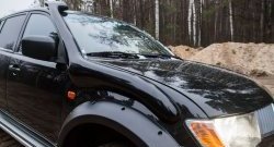 Пластиковый шноркель RA Mitsubishi L200 4  дорестайлинг (2006-2014)