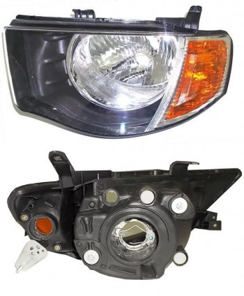 Левая фара SAT (OEM) Mitsubishi L200 4  дорестайлинг (2006-2014)