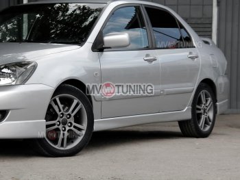 5 249 р. Пороги накладки Sport 2.0  Mitsubishi Lancer  9 (2003-2009) 1-ый рестайлинг седан, 2-ой рестайлинг седан (Неокрашенные)  с доставкой в г. Горно‑Алтайск. Увеличить фотографию 5