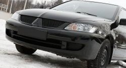 999 р. Реснички на фары RA Mitsubishi Lancer 9 2-ой рестайлинг седан (2005-2009) (Неокрашенные)  с доставкой в г. Горно‑Алтайск. Увеличить фотографию 2