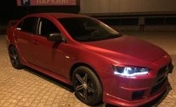 Реснички на фары Style Mitsubishi Lancer 10 седан рестайлинг (2011-2017)