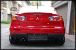 4 149 р. Лип спойлер DUCKBILL Mitsubishi Lancer 10 седан рестайлинг (2011-2017) (Неокрашенный)  с доставкой в г. Горно‑Алтайск. Увеличить фотографию 3