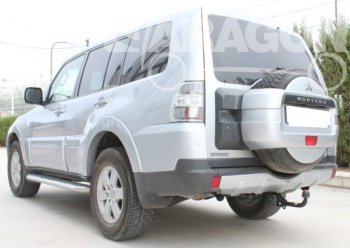 22 699 р. Фаркоп Aragon. (шар A) Mitsubishi Pajero 4 V80 дорестайлинг (2006-2011)  с доставкой в г. Горно‑Алтайск. Увеличить фотографию 7