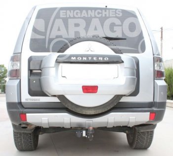 22 699 р. Фаркоп Aragon. (шар A) Mitsubishi Pajero 4 V80 дорестайлинг (2006-2011)  с доставкой в г. Горно‑Алтайск. Увеличить фотографию 6