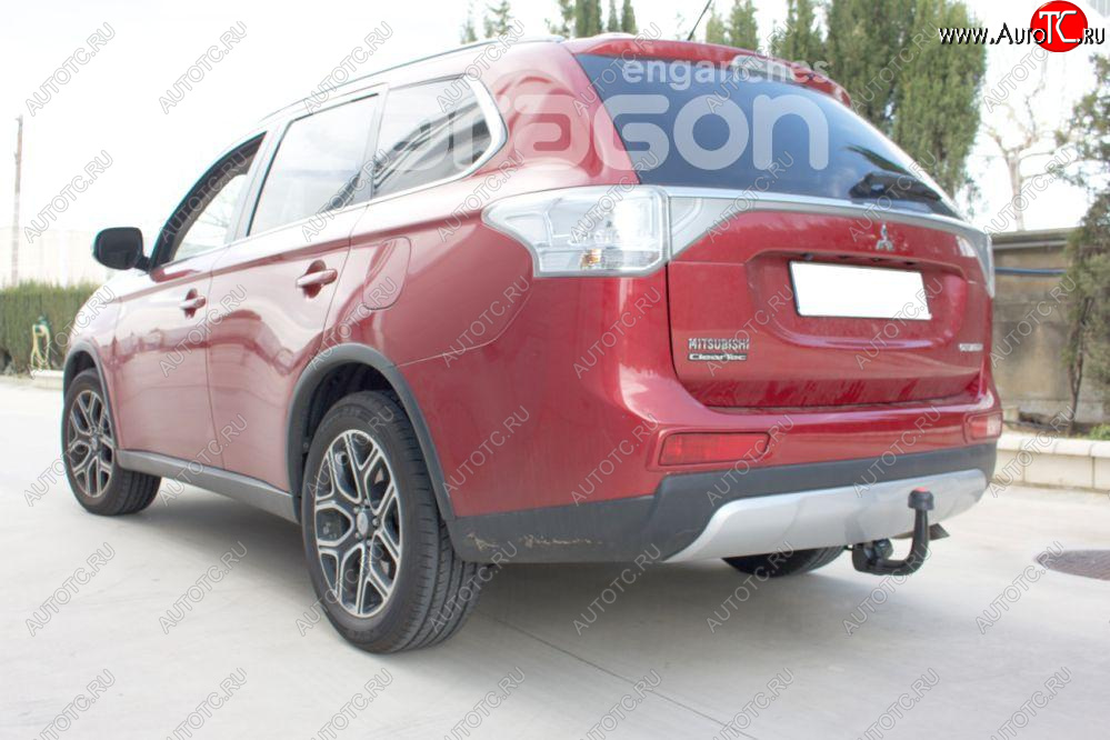 22 699 р. Фаркоп Aragon.(шар V) Mitsubishi Outlander GF 3-ий рестайлинг (2018-2022)  с доставкой в г. Горно‑Алтайск