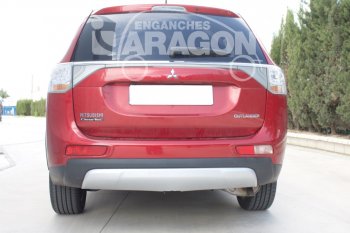 22 699 р. Фаркоп Aragon.(шар V) Mitsubishi Outlander GF 3-ий рестайлинг (2018-2022)  с доставкой в г. Горно‑Алтайск. Увеличить фотографию 5