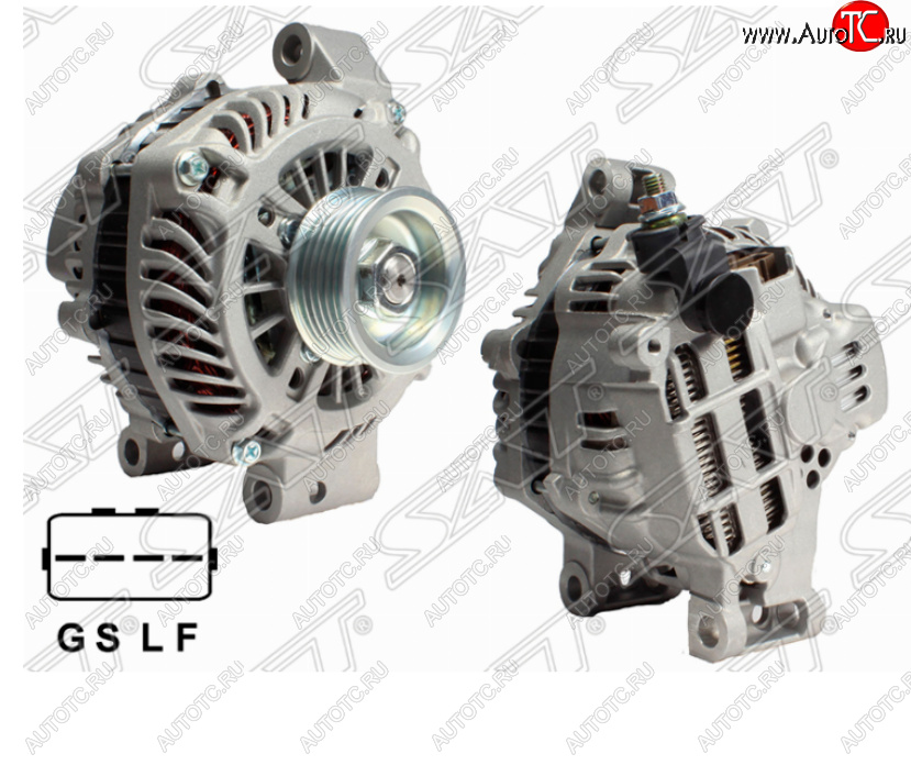 12 599 р. Генератор SAT (12V/120A / 3.0) Mitsubishi Outlander XL (CW)  рестайлинг (2010-2013)  с доставкой в г. Горно‑Алтайск