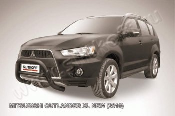 Кенгурятник d76 низкий Mitsubishi Outlander XL (CW)  рестайлинг (2010-2013)