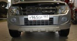 10 499 р. Накладка переднего бампера GT Dynamics Mitsubishi Pajero 4 V80 дорестайлинг (2006-2011) (Дорестайлинг, Неокрашенная)  с доставкой в г. Горно‑Алтайск. Увеличить фотографию 5