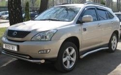 Защита порогов из труб d76 SLITKOFF Lexus RX300 XU30 дорестайлинг (2003-2006)