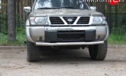 15 249 р. Одинарная защита переднего бампера SLITKOFF диаметром 70 мм  Nissan Patrol  5 (1997-2004) Y61 дорестайлинг, Y61 1-ый рестайлинг  с доставкой в г. Горно‑Алтайск. Увеличить фотографию 3