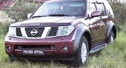 20 599 р. Расширители арок RA (комплект) Nissan Pathfinder R51 рестайлинг (2009-2014) (Поверхность глянец (под окраску), Неокрашенные)  с доставкой в г. Горно‑Алтайск. Увеличить фотографию 2