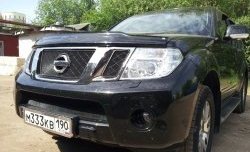 2 879 р. Сетка в решетку радиатора Russtal  Nissan Pathfinder  R51 (2009-2014) рестайлинг (черная)  с доставкой в г. Горно‑Алтайск. Увеличить фотографию 3