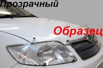 1 999 р. Дефлектор капота CA-Plastiс  Nissan AD  Y12 (2006-2016) дорестайлинг (Classic прозрачный, Без надписи)  с доставкой в г. Горно‑Алтайск. Увеличить фотографию 2