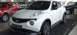 3 999 р. Накладка на передний бампер Impul Nissan Juke 1 YF15 дорестайлинг (2010-2014) (Неокрашенная)  с доставкой в г. Горно‑Алтайск. Увеличить фотографию 2