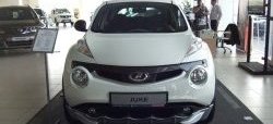 3 999 р. Накладка на передний бампер Impul Nissan Juke 1 YF15 дорестайлинг (2010-2014) (Неокрашенная)  с доставкой в г. Горно‑Алтайск. Увеличить фотографию 3