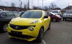 3 999 р. Накладка на передний бампер Impul Nissan Juke 1 YF15 дорестайлинг (2010-2014) (Неокрашенная)  с доставкой в г. Горно‑Алтайск. Увеличить фотографию 10