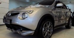 3 999 р. Накладка на передний бампер Impul Nissan Juke 1 YF15 дорестайлинг (2010-2014) (Неокрашенная)  с доставкой в г. Горно‑Алтайск. Увеличить фотографию 11