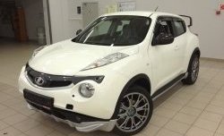 5 249 р. Решётка радиатора Impul Nissan Juke 1 YF15 дорестайлинг (2010-2014) (Неокрашенная)  с доставкой в г. Горно‑Алтайск. Увеличить фотографию 4