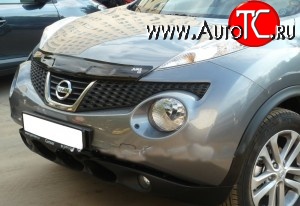 2 879 р. Дефлектор капота NovLine Nissan Juke 1 YF15 дорестайлинг (2010-2014)  с доставкой в г. Горно‑Алтайск