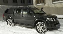 17 599 р. Накладки на колёсные арки RA  Nissan Navara  2 D40 (2010-2016) рестайлинг (Глянец (под покраску), Неокрашенные)  с доставкой в г. Горно‑Алтайск. Увеличить фотографию 2