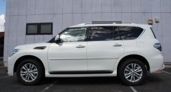 Молдинги (накладки на двери) Impul Nissan Patrol 6 Y62 дорестайлинг (2010-2014)