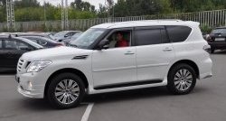 43 999 р. Комплект порогов Impul Nissan Patrol 6 Y62 дорестайлинг (2010-2014) (Неокрашенные)  с доставкой в г. Горно‑Алтайск. Увеличить фотографию 6