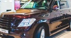 43 999 р. Комплект порогов Impul Nissan Patrol 6 Y62 дорестайлинг (2010-2014) (Неокрашенные)  с доставкой в г. Горно‑Алтайск. Увеличить фотографию 9