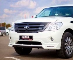 38 499 р. Решётка радиатора Impul V2 Nissan Patrol 6 Y62 дорестайлинг (2010-2014) (Неокрашенная)  с доставкой в г. Горно‑Алтайск. Увеличить фотографию 8