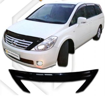 Дефлектор капота CA-Plastiс exclusive Nissan (Нисан) Presage (Пресаж) (2003-2009)