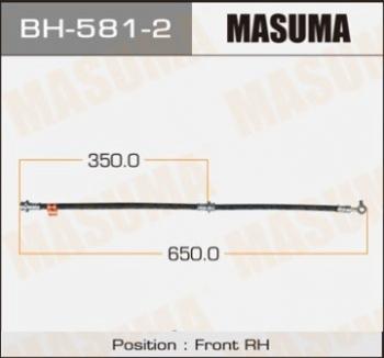 Правый передний тормозной шланг MASUMA Nissan Qashqai 1 дорестайлинг (2007-2010)