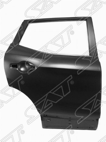 Правая дверь задняя SAT Nissan Qashqai  2 (2017-2022) J11 рестайлинг